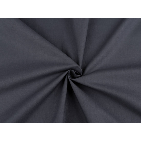 Cotton fabric / canvas single colour - Berlin blue (10 Meters)
