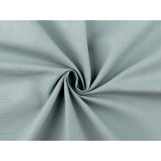 Cotton fabric / canvas single colour - Berlin blue (10 Meters)