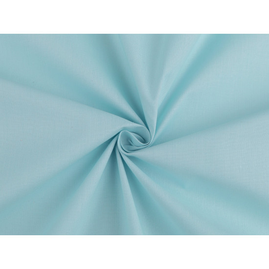 Cotton fabric / canvas single colour - Berlin blue (10 Meters)
