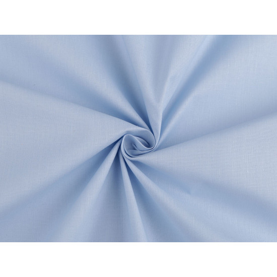 Cotton fabric / canvas single colour - Berlin blue (10 Meters)
