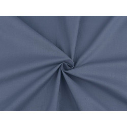 Bumbac uni - Albastru denim (1 Metru)