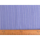 Cotton fabric / canvas - stripe - Blue (1 Meter)