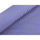 Cotton fabric / canvas - stripe - Blue (1 Meter)