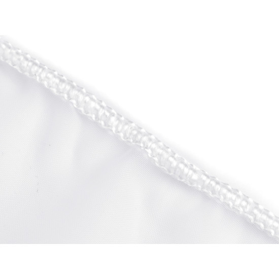 Woal gładki z ołowianką szerokość 276cm - Waniliowy (1 Metr) Woal gładki z ołowianką szerokość 276cm - Waniliowy (1 Metr)