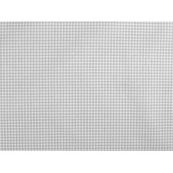 Cotton fabric / canvas - checkered - Grey (1 Meter)