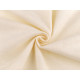 Baumwolle flanell einfarbig - Off white (1 Meter)