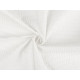 Monochrome cotton crepe fabric - Off white (1 Meter)