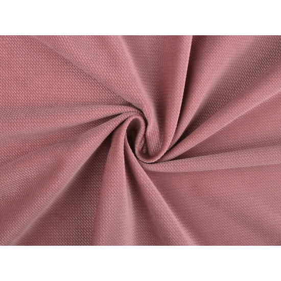Structured velvet fabric - Beige (1 Meter) Structured velvet fabric - Beige (1 Meter)