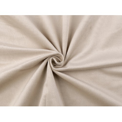 Structured velvet fabric - Beige (1 Meter)