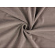 Structured velvet fabric - Beige (1 Meter) Structured velvet fabric - Beige (1 Meter)