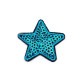 Iron on patch star with sequins - Gold lt. (10 Pieces) Iron on patch star with sequins - Gold lt. (10 Pieces)