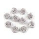 Satin rose ø10 mm - Red (200 Pieces) Satin rose ø10 mm - Red (200 Pieces)