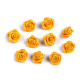 Satin rose ø10 mm - Red (200 Pieces) Satin rose ø10 mm - Red (200 Pieces)