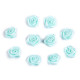Satin rose ø10 mm - Red (200 Pieces) Satin rose ø10 mm - Red (200 Pieces)