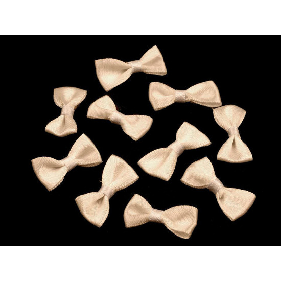 Kokardki bieliźniane / kotyliony 12x25 mm satynowe - Bordo (5 Sztuki) Kokardki bieliźniane / kotyliony 12x25 mm satynowe - Bordo (5 Sztuki)