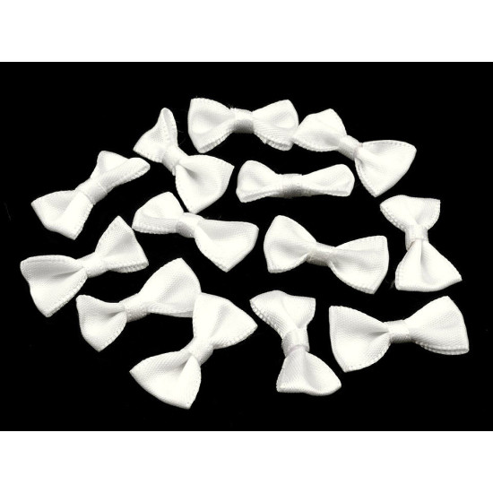 Kokardki bieliźniane / kotyliony 12x25 mm satynowe - Bordo (5 Sztuki) Kokardki bieliźniane / kotyliony 12x25 mm satynowe - Bordo (5 Sztuki)