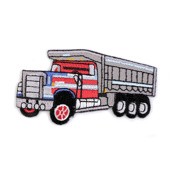 Naprasowanka auto, traktor, łódka - Czerwony (10 Sztuki) Naprasowanka auto, traktor, łódka - Czerwony (10 Sztuki)