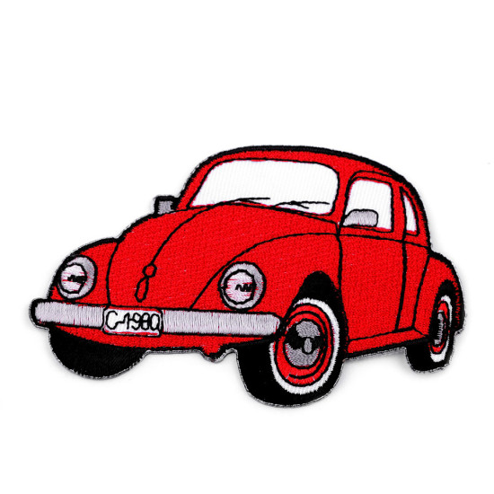 Naprasowanka auto, traktor, łódka - Czerwony (10 Sztuki) Naprasowanka auto, traktor, łódka - Czerwony (10 Sztuki)
