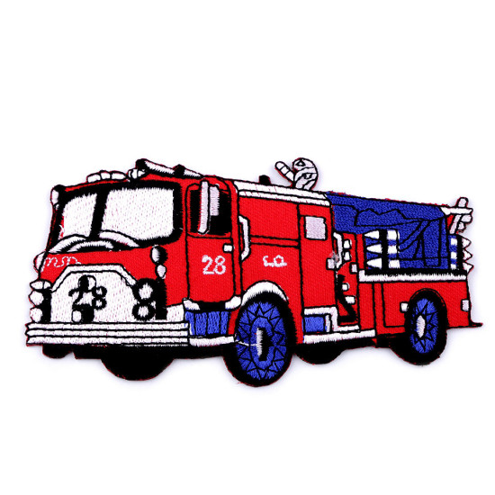 Naprasowanka auto, traktor, łódka - Czerwony (10 Sztuki) Naprasowanka auto, traktor, łódka - Czerwony (10 Sztuki)