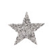 Applique termoadesiva, con strass - Argento (48 Pezzi) Applique termoadesiva, con strass - Argento (48 Pezzi)
