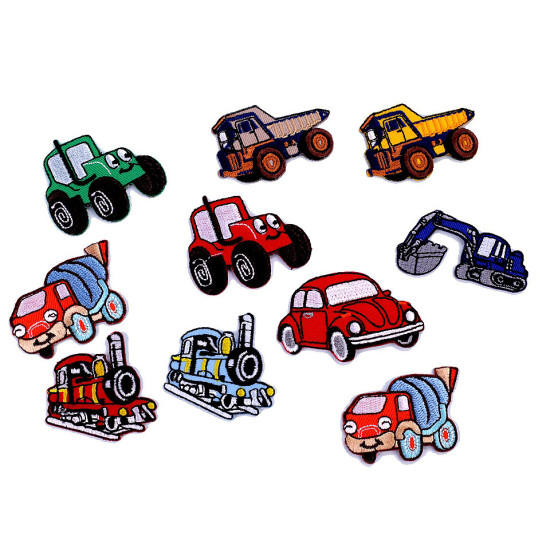 Naprasowanka ciężarówka, traktor, koparka, ciuchcia, betoniarka - Mysi (1 Sztuka) Naprasowanka ciężarówka, traktor, koparka, ciuchcia, betoniarka - Mysi (1 Sztuka)