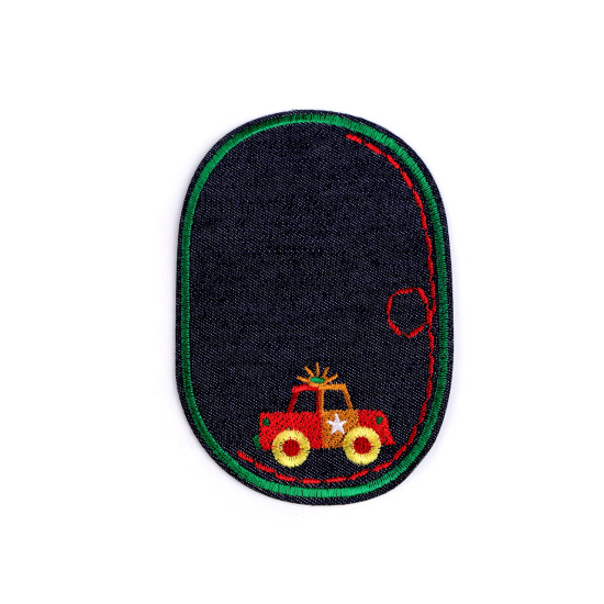 Naprasowanka / łata jeansowa auto - Szary (10 Sztuki) Naprasowanka / łata jeansowa auto - Szary (10 Sztuki)