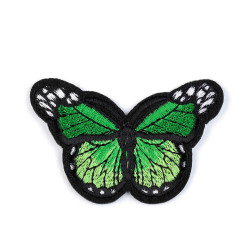 Naprasowanka motyl - Zieleń pastel (1 Sztuka)