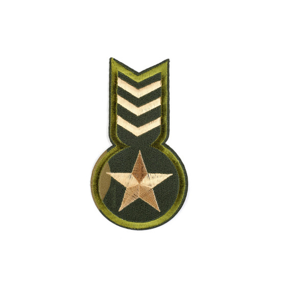Naprasowanka armia - Zielony khaki (3 Sztuki) Naprasowanka armia - Zielony khaki (3 Sztuki)
