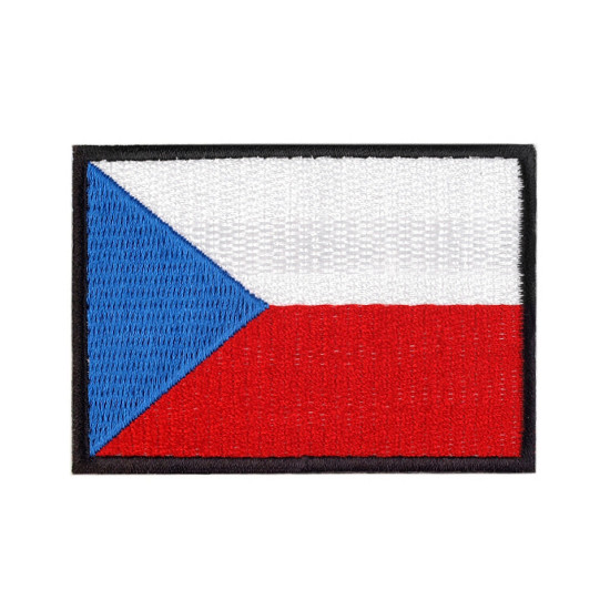 Naprasowanka flaga republiki czeskiej - Zobacz zdjęcie (10 Sztuki) Naprasowanka flaga republiki czeskiej - Zobacz zdjęcie (10 Sztuki)
