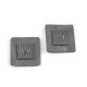 Aplikacja dekoracyjna / naszywka na odzież korona 30x30 mm - Czarny (100 Sztuki) Aplikacja dekoracyjna / naszywka na odzież korona 30x30 mm - Czarny (100 Sztuki)