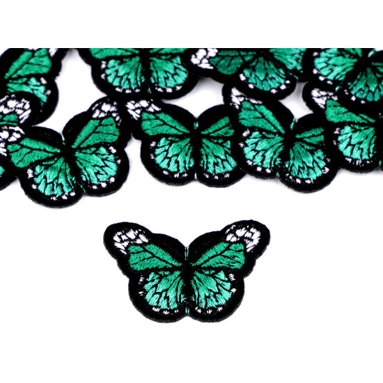Petit patch thermocollant papillon - Couleur prune (10 Pièces) Petit patch thermocollant papillon - Couleur prune (10 Pièces)