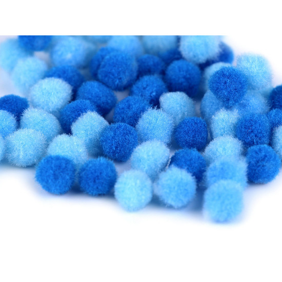 Zsenilia golyó vegyes színek ø8 és 10 mm pompom bojt - Menta (1 Tasak) Zsenilia golyó vegyes színek ø8 és 10 mm pompom bojt - Menta (1 Tasak)
