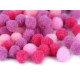 Zsenilia golyó vegyes színek ø8 és 10 mm pompom bojt - Menta (1 Tasak) Zsenilia golyó vegyes színek ø8 és 10 mm pompom bojt - Menta (1 Tasak)