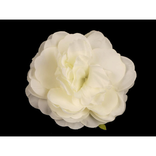 Artificial rose head ø6.5 cm - Salmon (100 Pieces)