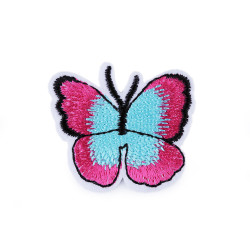 Naprasowanka motyl - Różowy (10 Sztuki)