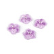 Embroidery flower with pearl bead ø2 cm - Cream lightest (10 Pieces) Embroidery flower with pearl bead ø2 cm - Cream lightest (10 Pieces)