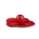 Embroidery flower with pearl bead ø2 cm - Cream lightest (10 Pieces) Embroidery flower with pearl bead ø2 cm - Cream lightest (10 Pieces)