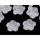Embroidery flower with pearl bead ø2 cm - Cream lightest (10 Pieces) Embroidery flower with pearl bead ø2 cm - Cream lightest (10 Pieces)