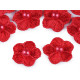 Embroidery flower with pearl bead ø2 cm - Cream lightest (10 Pieces) Embroidery flower with pearl bead ø2 cm - Cream lightest (10 Pieces)