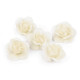 Artificial rose flower head ø2.8 cm - Blue light (30 Pieces)