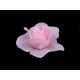 Artificial rose flower head ø2.8 cm - Blue light (30 Pieces)
