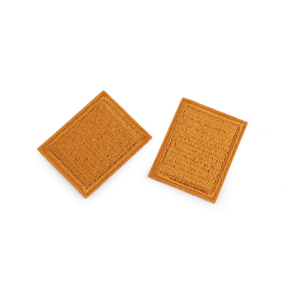 Felvasalható folt / lyuk javításra 3x4 cm - Fekete (10 Darabok)