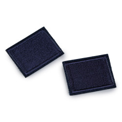 Felvasalható folt / lyuk javításra 3x4 cm - Blue dark (10 Darabok)