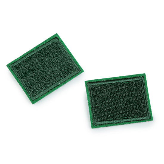 Felvasalható folt / lyuk javításra 3x4 cm - Fekete (10 Darabok)