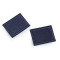 Aplicație / petic termoadeziv 3x4 cm - Albastru denim (10 Bucăți)