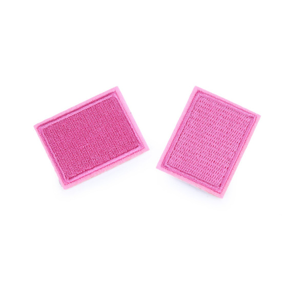 Felvasalható folt / lyuk javításra 3x4 cm - Fekete (10 Darabok)