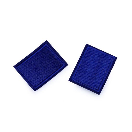 Felvasalható folt / lyuk javításra 3x4 cm - Fekete (10 Darabok)