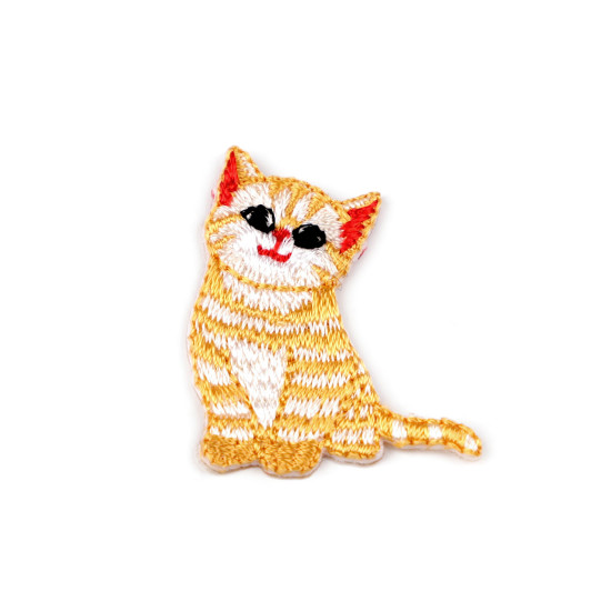 Toppa termoadesiva, motivo: animali - Crema (10 Pezzi)