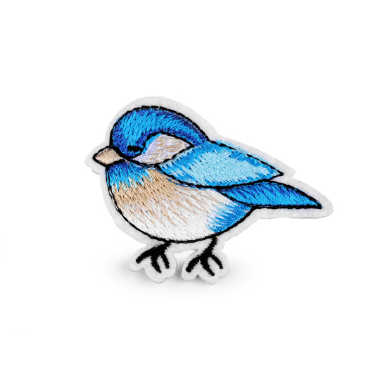 Iron-on patch bird - Red (50 Pieces) Iron-on patch bird - Red (50 Pieces)