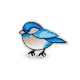 Iron-on patch bird - Red (50 Pieces) Iron-on patch bird - Red (50 Pieces)